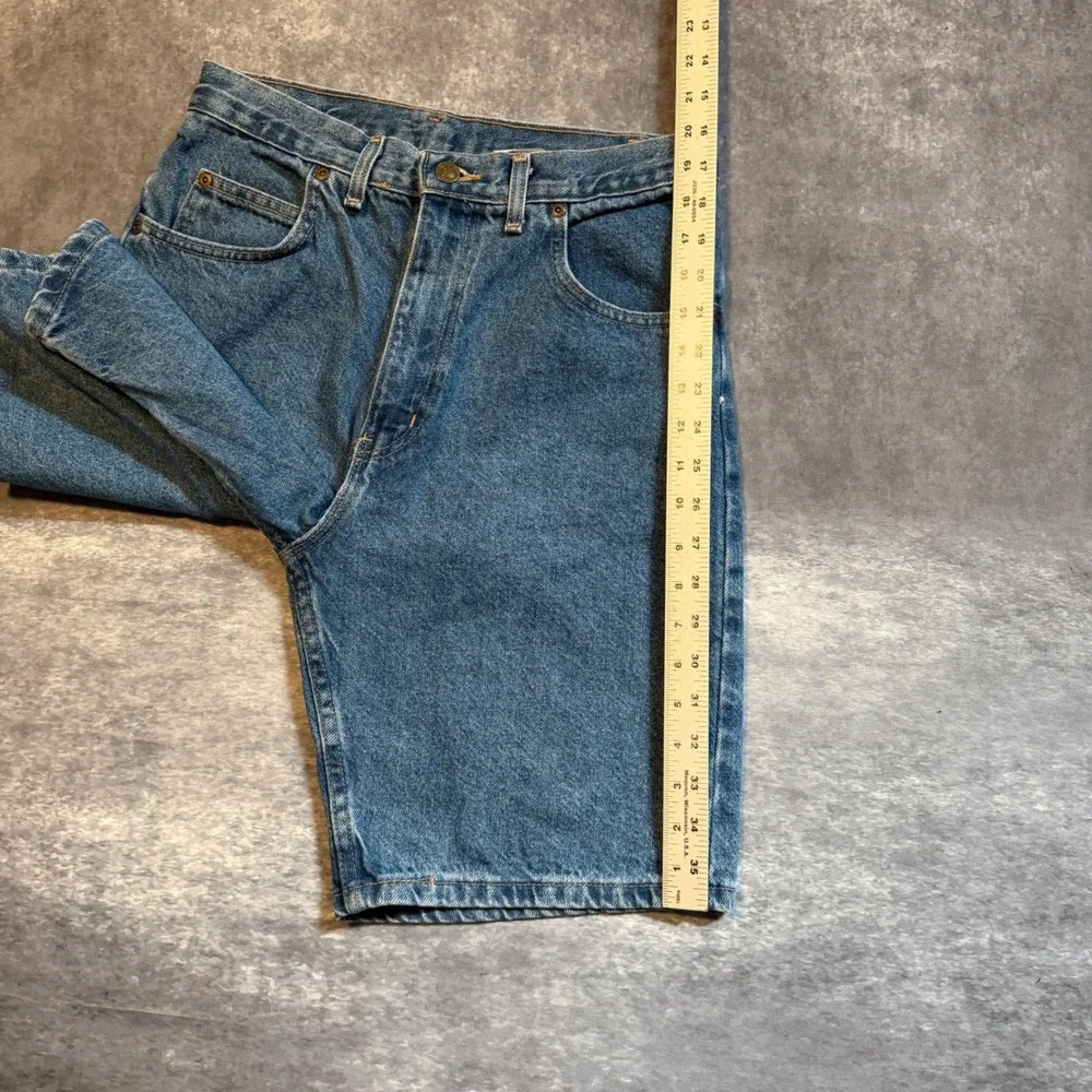 Vintage Backroad Blues Denim Mens Size 30 Blue Jean Shorts Made in USA